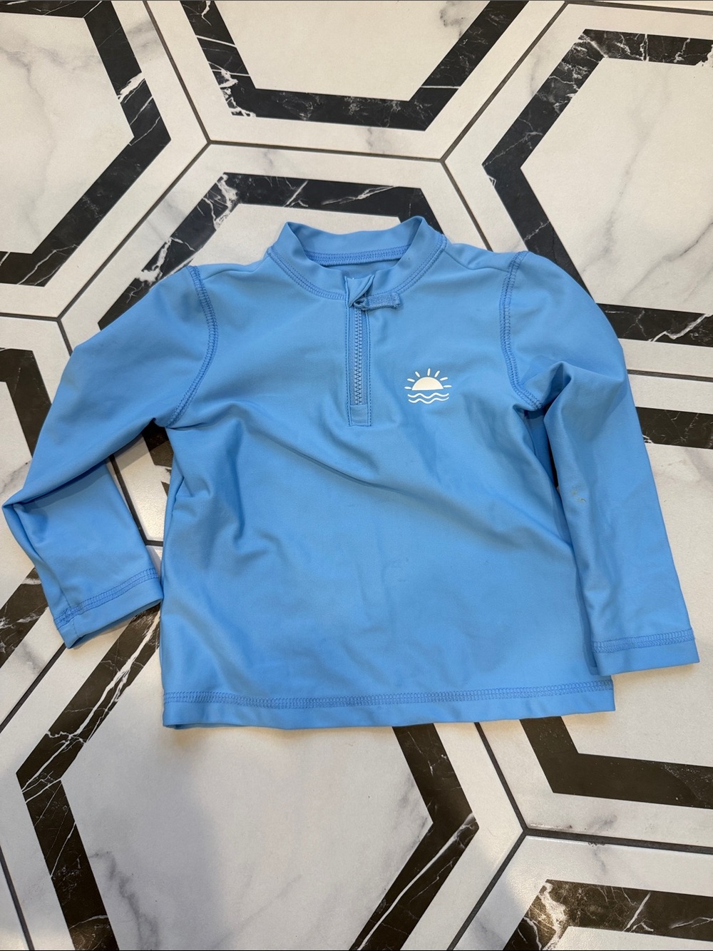 Carters Blue Swim Shirt